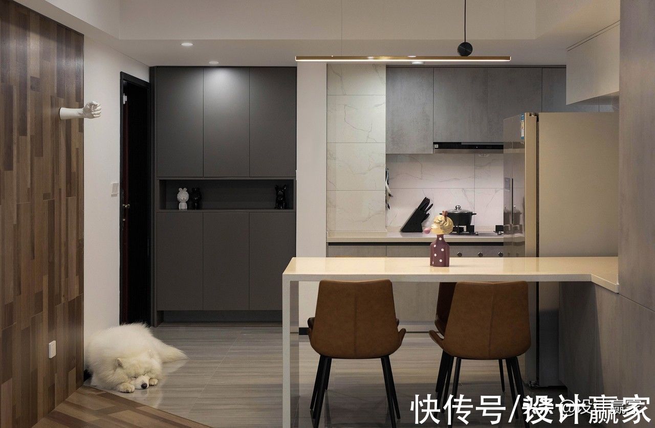 家居空间|82㎡宽敞两居室，通透的现代家居空间，时尚惬意