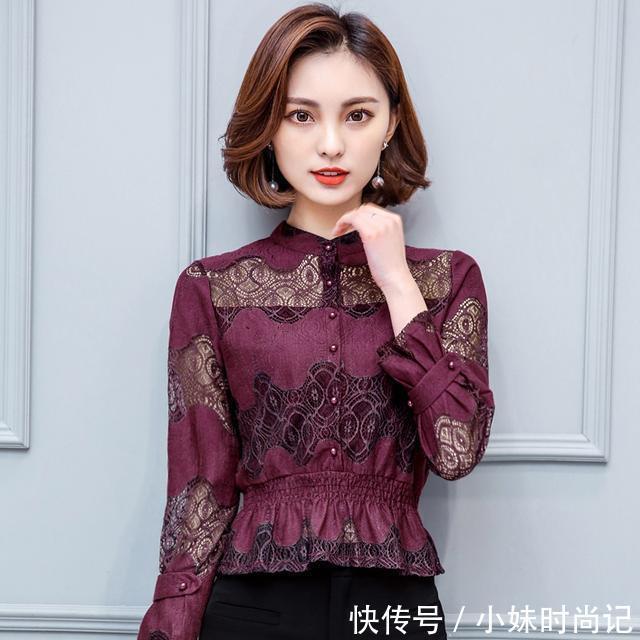 蕾丝|春夏,雪纺衬衫让你变身时髦咖