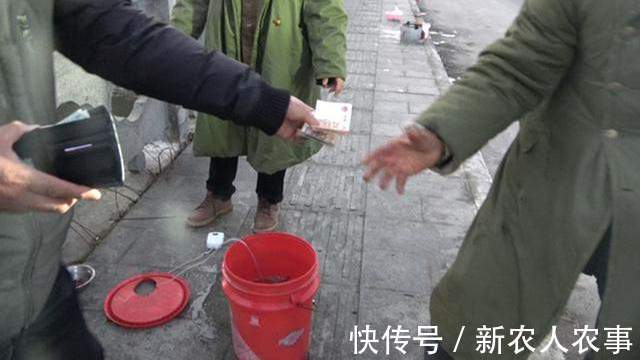 江苏一大爷钓鱼上瘾,严寒中从凌晨守到下午,老伴的做法令人感动