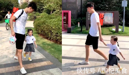 一起长大|二胎年龄差14岁是啥体验?送妹妹上学,哥哥努力扮嫩生怕被误会