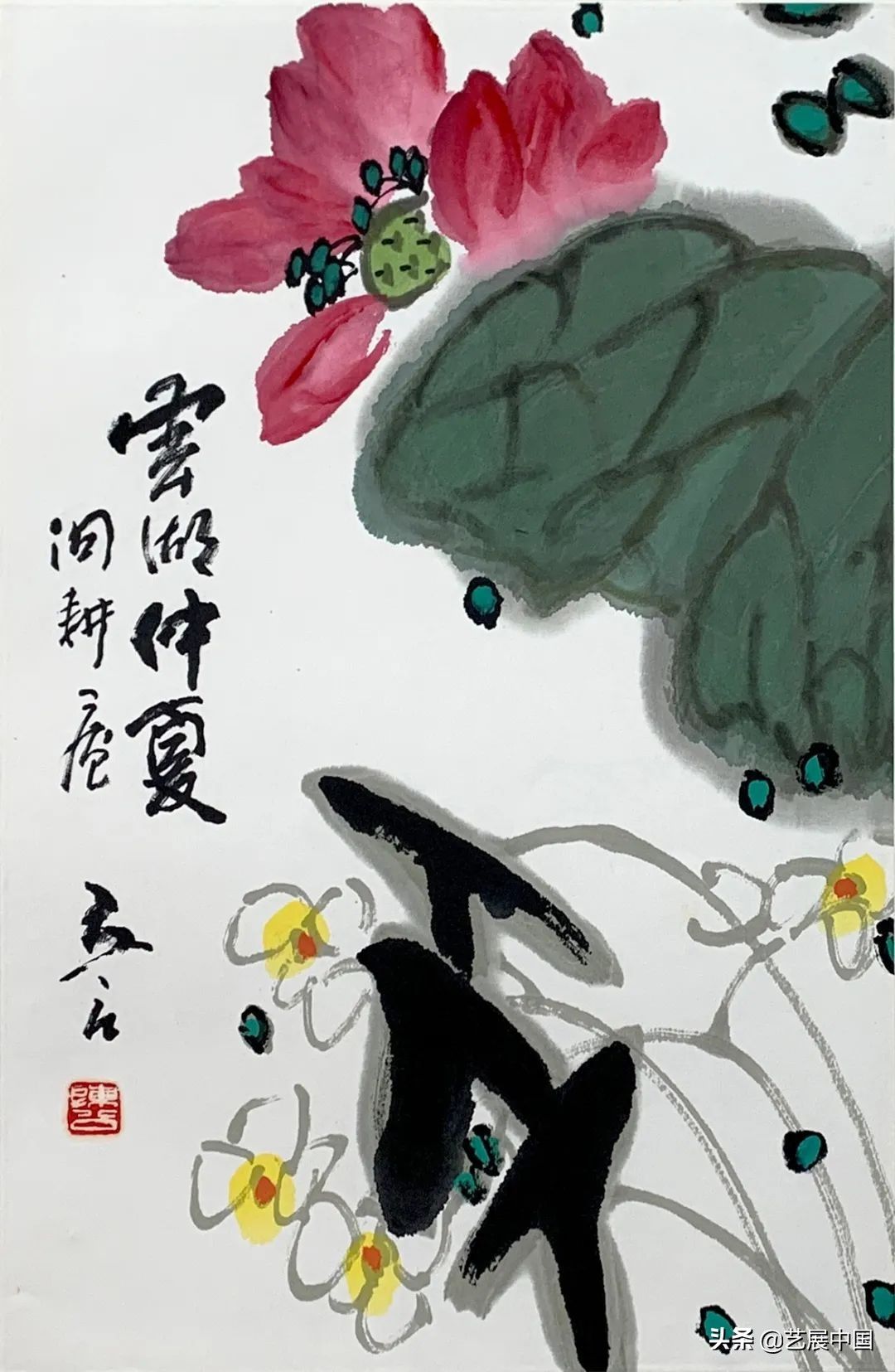 写意花鸟！花语长吟——陈立言花鸟画小品展