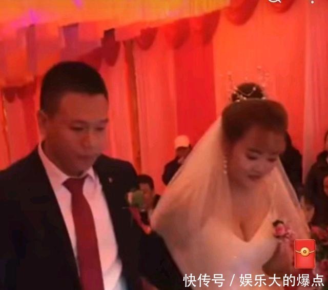 新郎太有福!婚礼现场新娘丰满身材惹台下嘉宾羡慕!这才是旺夫相