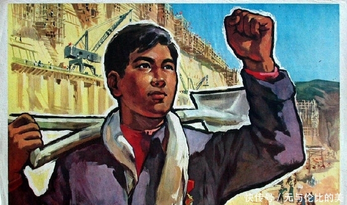 共产主义|老版红色宣传画做共产主义接班人