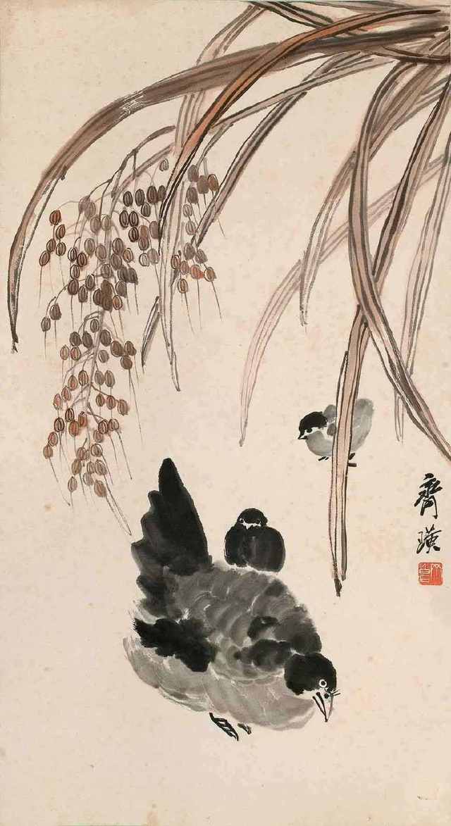 趣事|齐白石艺术中心、齐白石传人-少白汤发周谈:齐白石的“别开生面”画鸡的趣事