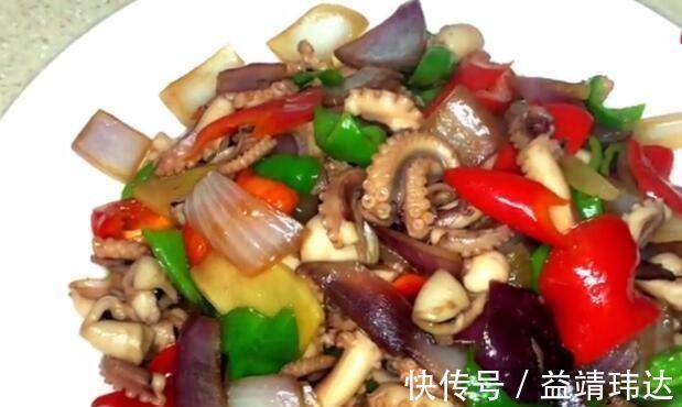 孜然|让我们分享一个自制版的辣炒八爪鱼。不腥，不老，很脆很好吃