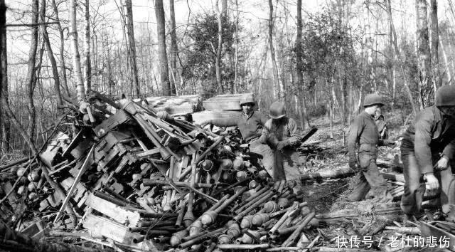 缴获|德军战败, 盟军处理缴获的武器头疼
