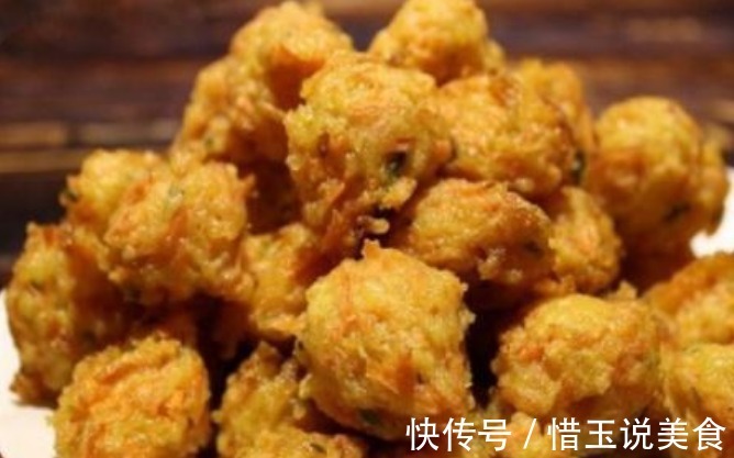 媳妇儿炸萝卜丸子，不放一滴水，只需放点“它”，外酥里嫩！