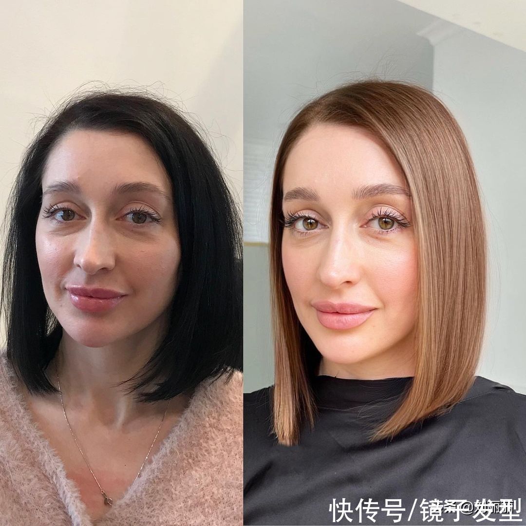 美女|换发型就像换脸，看看这17位美女发型前后对比，让你收获良多