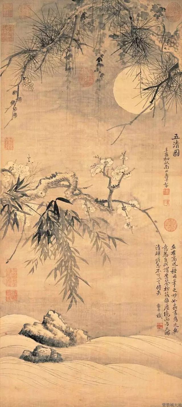 台北故宫博物院@恽寿平：绘画的最高境界在于传神