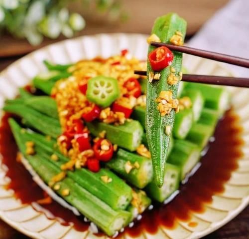 美食涼拌菜推薦:涼拌皮蛋豆腐,涼拌菠菜金針菇,涼拌秋葵