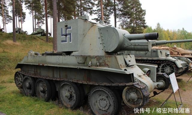 芬兰BT-42大头坦克,多国零件拼凑,作战性能