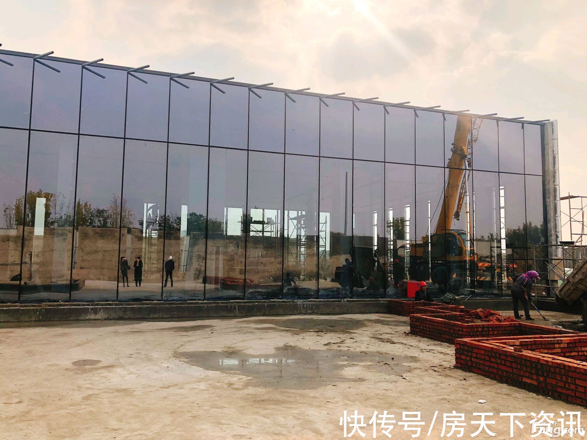 蓝城|潍坊经济开发区热门楼盘项目现场传来一批新照片,请查收