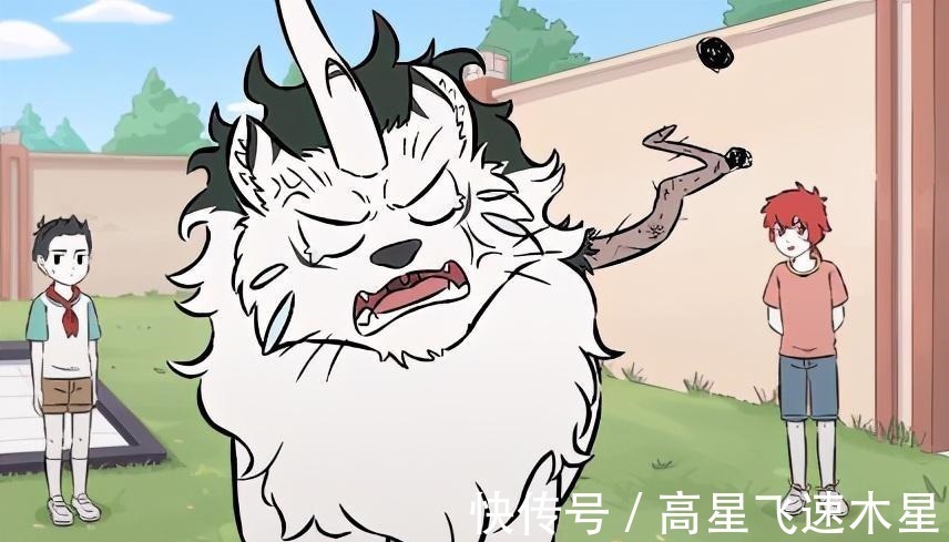 大士|非人哉大士妈妈形象崩了，白泽遇到熊孩子，没想到背后还有熊妈妈