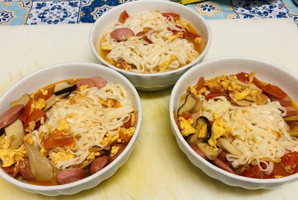 拌面|番茄炒鸡蛋拌面