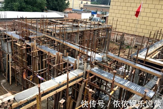 施工|晒晒我农村66万建的中式三合院，1座房子6个庭院，这才叫生活