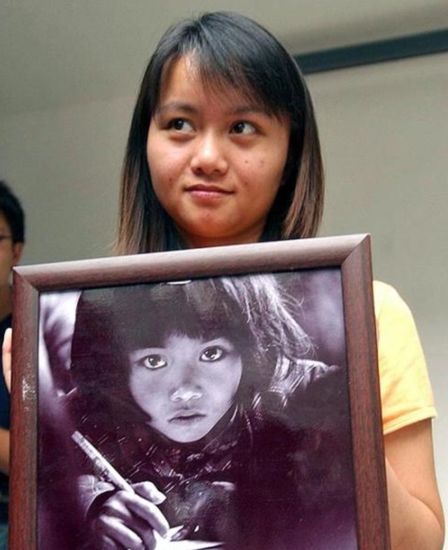 劝学@当年那位“大眼睛女孩”,因一张照片改写人生命运,如今怎么样了