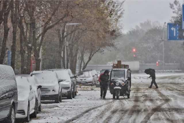 北京市|多路直击北京降雪