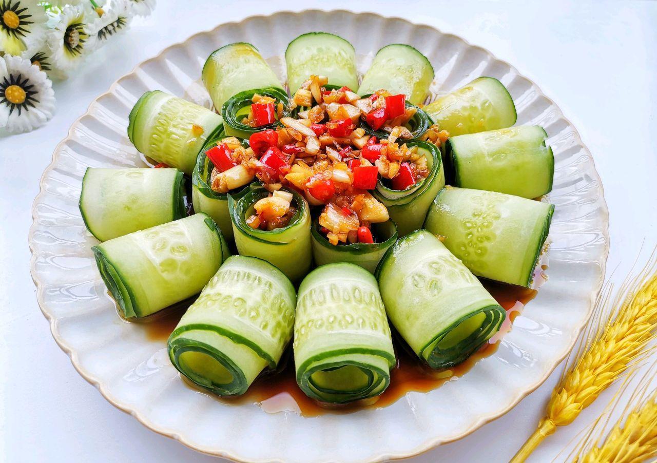 味道|黄瓜此做法，不仅颜值高，味道也很好，大人孩子都喜欢吃