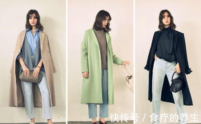 薄荷色 为啥你的大衣也不便宜,却总感觉过时,而唐晶的依旧优雅!