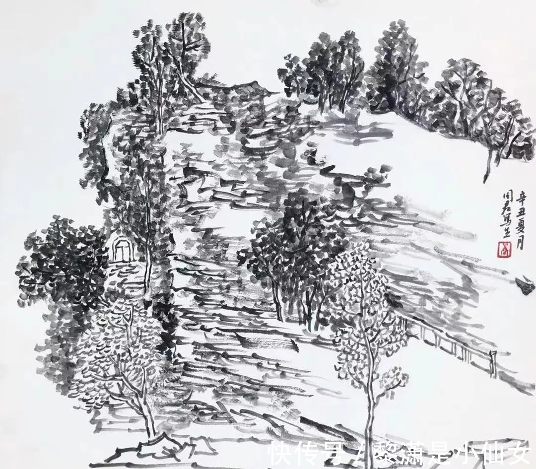 朴实无华|朴实无华｜王同君写生山水画