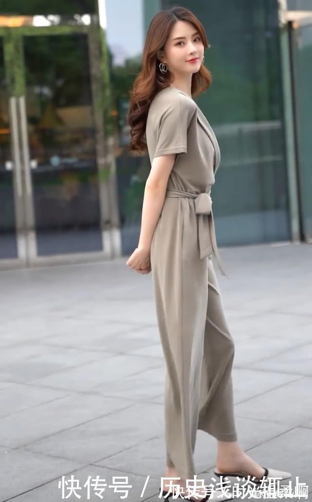 高跟鞋|高手,这是高手!小姐姐穿上“优雅裤”,也太美了吧,女神来了