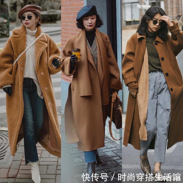 裙子|入冬别用裙子配大衣了,试试这么穿,时髦又保暖,太适合上班族了