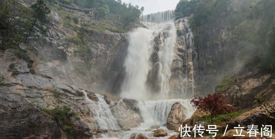 天台山|国内最“年轻”的瀑布，复流不过才几天的时间，一夜之间成为焦点