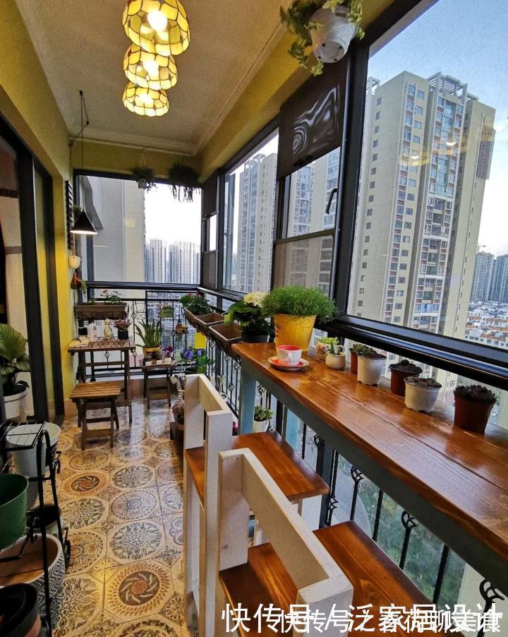 阳台上|这才是阳台该有的样子,别再把阳台只用于晾衣服,太浪费空间了!