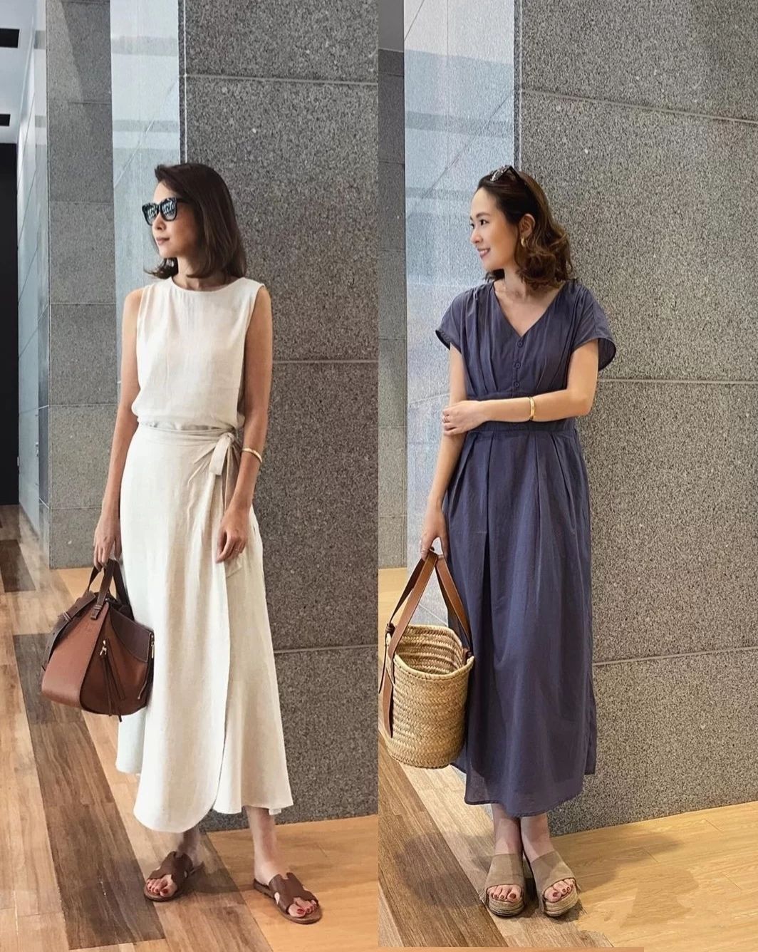 日系博主穿搭太圈粉,简约高级不失女人味,超适合50岁的女性