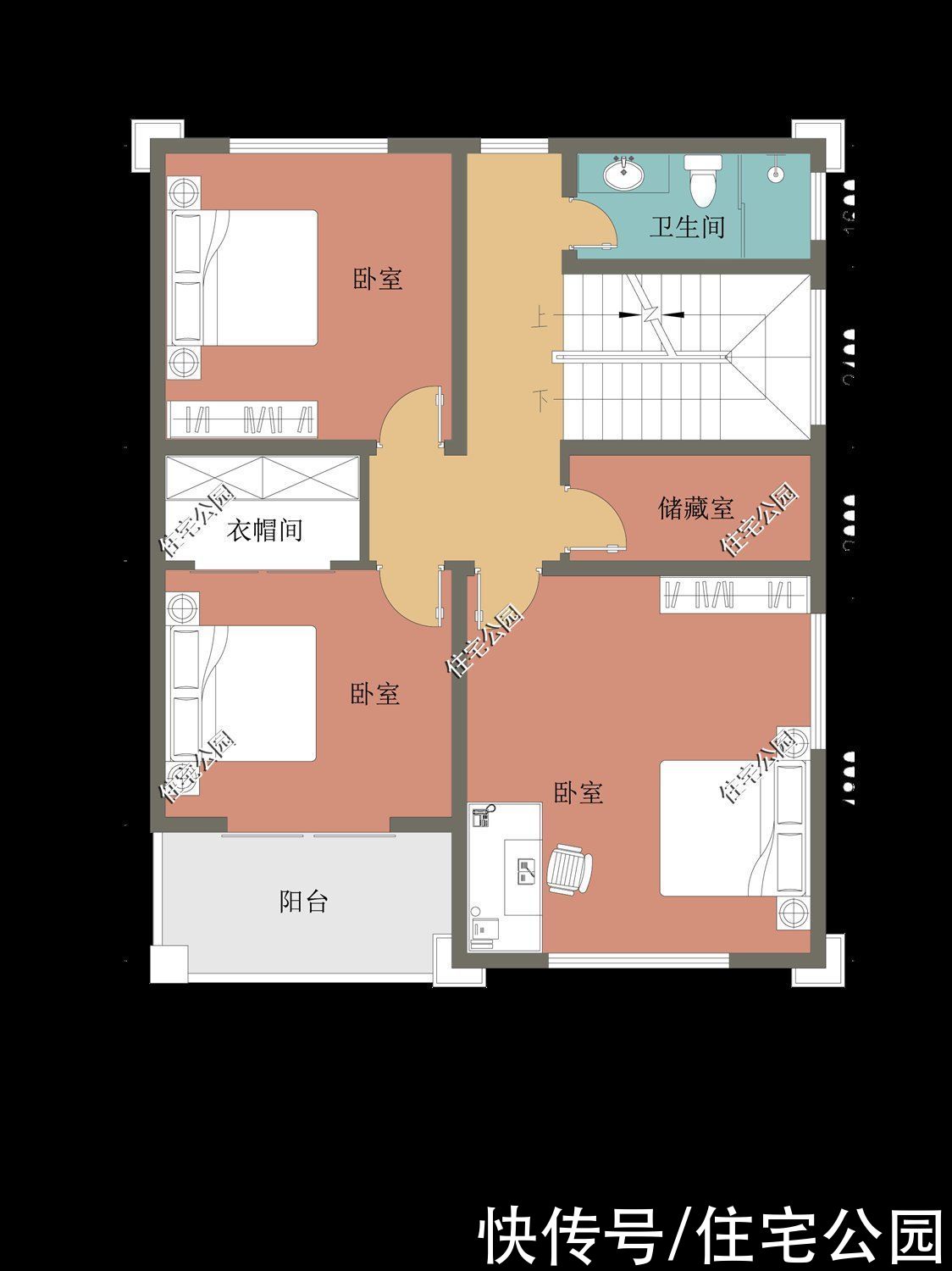 占地|10套小户型农村别墅图纸，第6第7套建的人最多，最后一套颜值最高