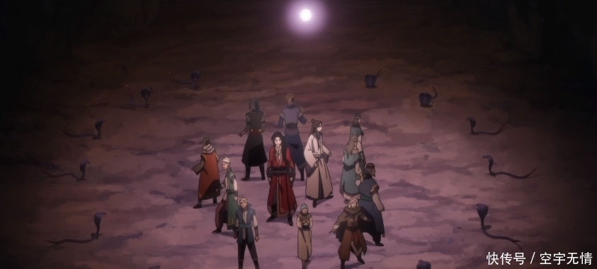 花城|天官赐福第七集:谢怜身中蛇毒,花城变身“护夫宝”,名场面来了