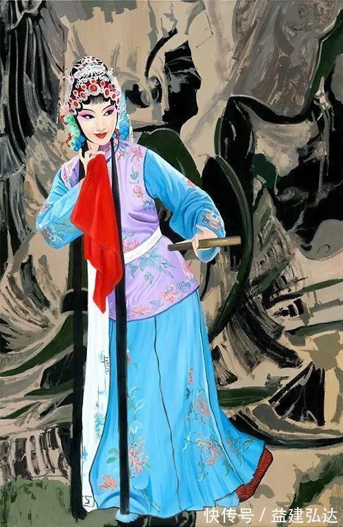 米巧铭|85后美女画家,用流淌的色彩画出浓缩的神韵