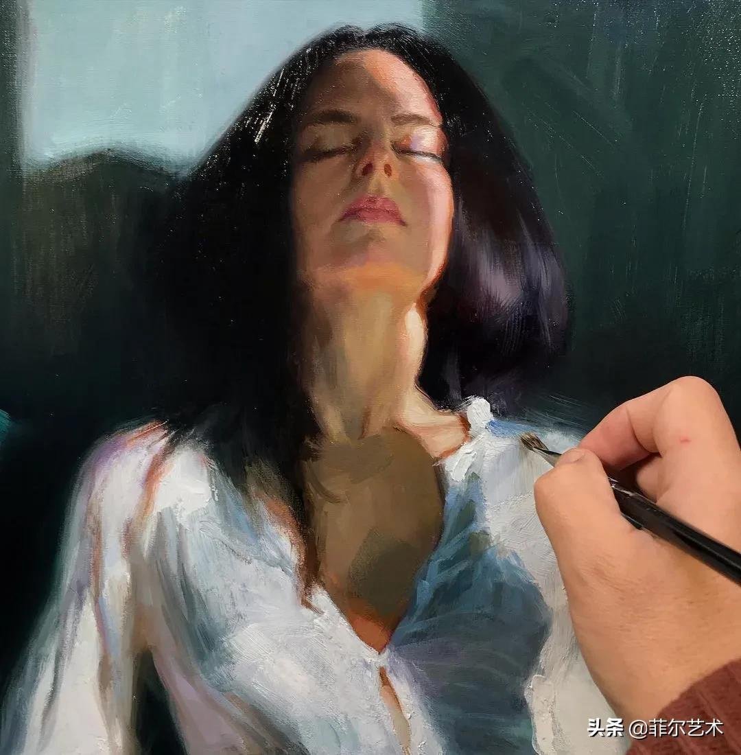 哈巴罗夫斯克&犹如花朵绽放,美得让人难忘~俄罗斯画家人物油画作品欣赏