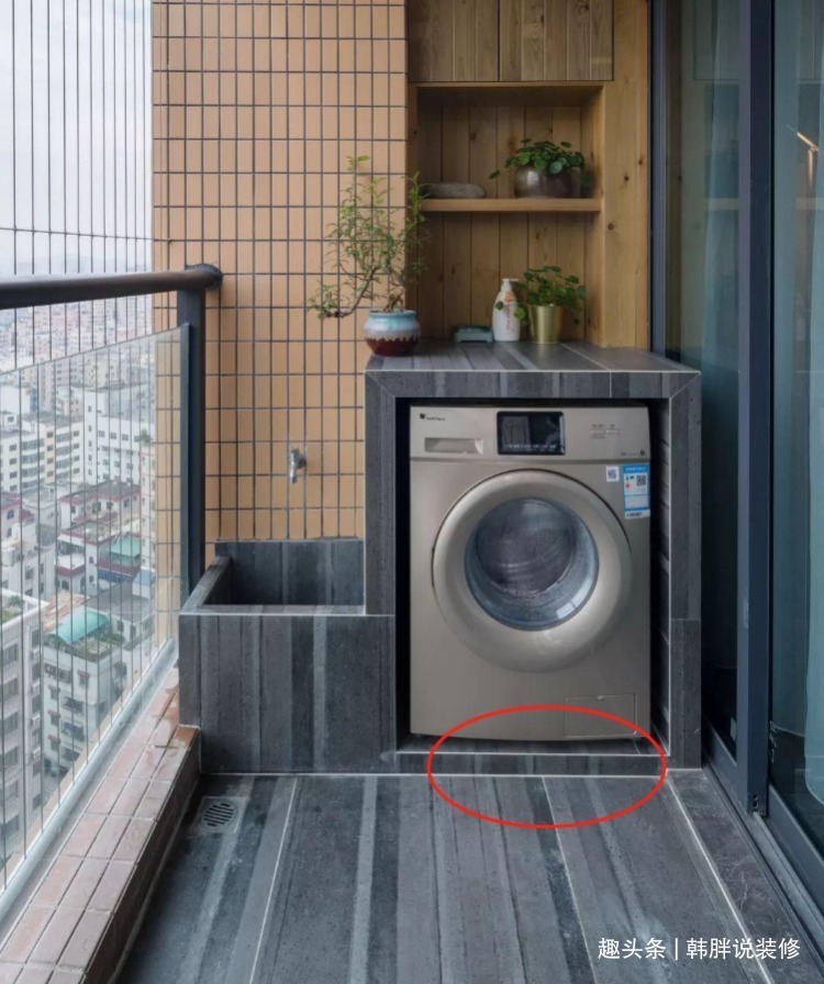地漏|洗衣机安装在阳台,这8个事项一定要注意,吃过亏才知道有多重要