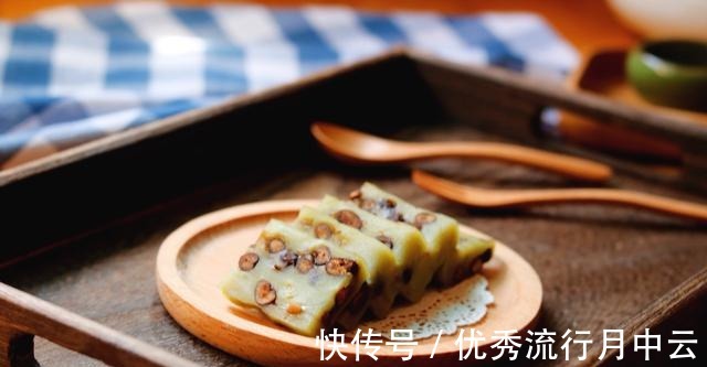 抹茶搭配蜜豆的完美结合，Q弹软糯，好好吃！