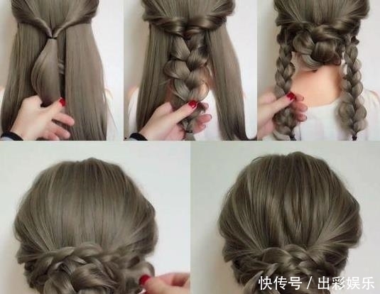 头发造型初学者也不怕失败!精选10款超简单低发髻盘发,变换乐趣