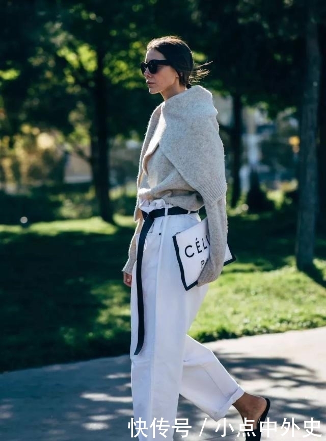 开春百搭又时髦的组合,怎么少得了毛衣+裤装!