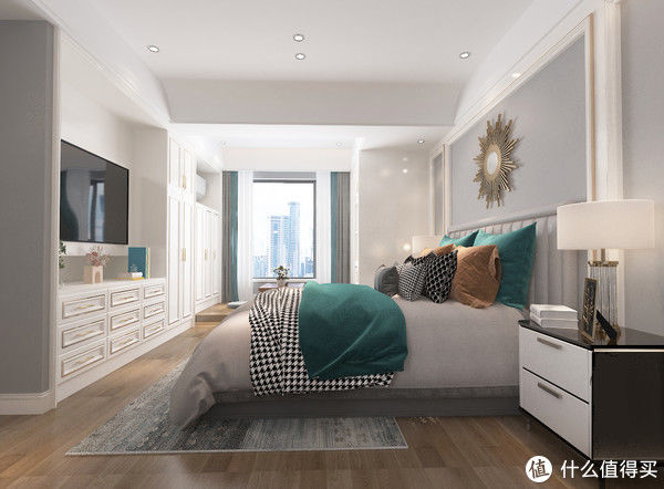 玄关|她45㎡loft公寓，坚持装修轻奢风，巧用线条，装出高级感，有品位