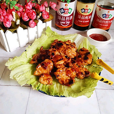 香煎脆皮鸡腿肉