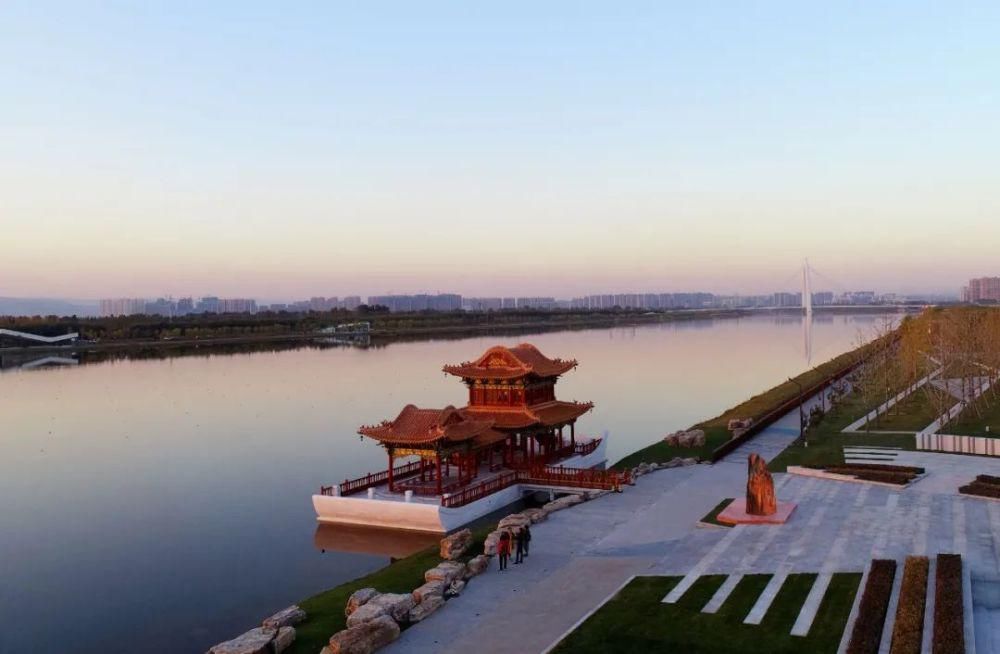 观景|古晋阳八景之一！“汾河晚渡”美景重现汾河景区