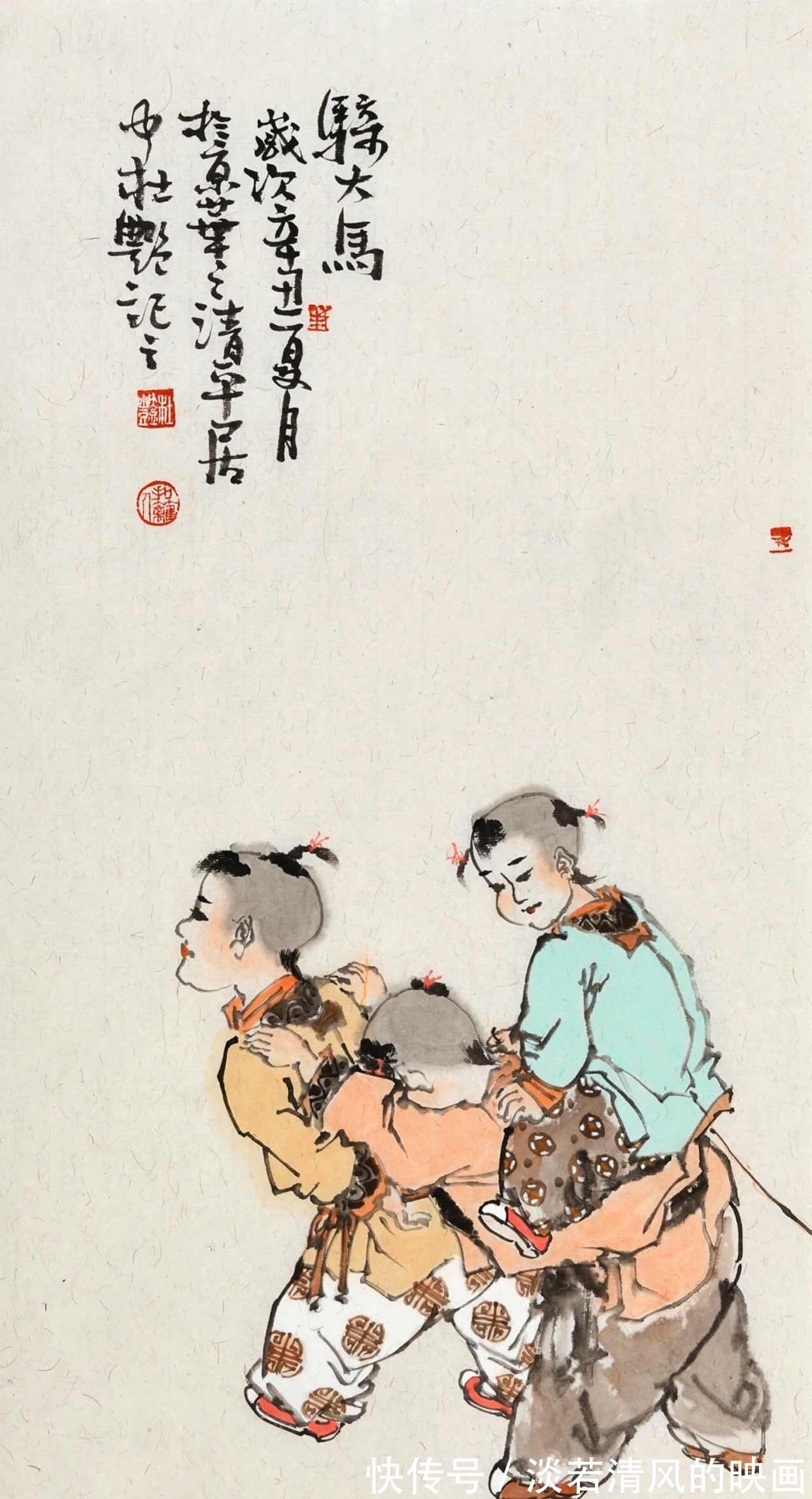 轻重|「直击书画」中国画，笔使巧拙，墨使轻重