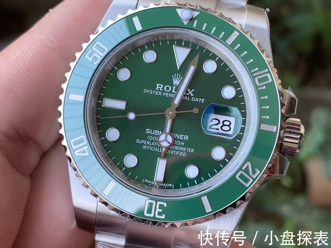 皇冠标|VS劳力士绿水鬼3135系列腕表评测