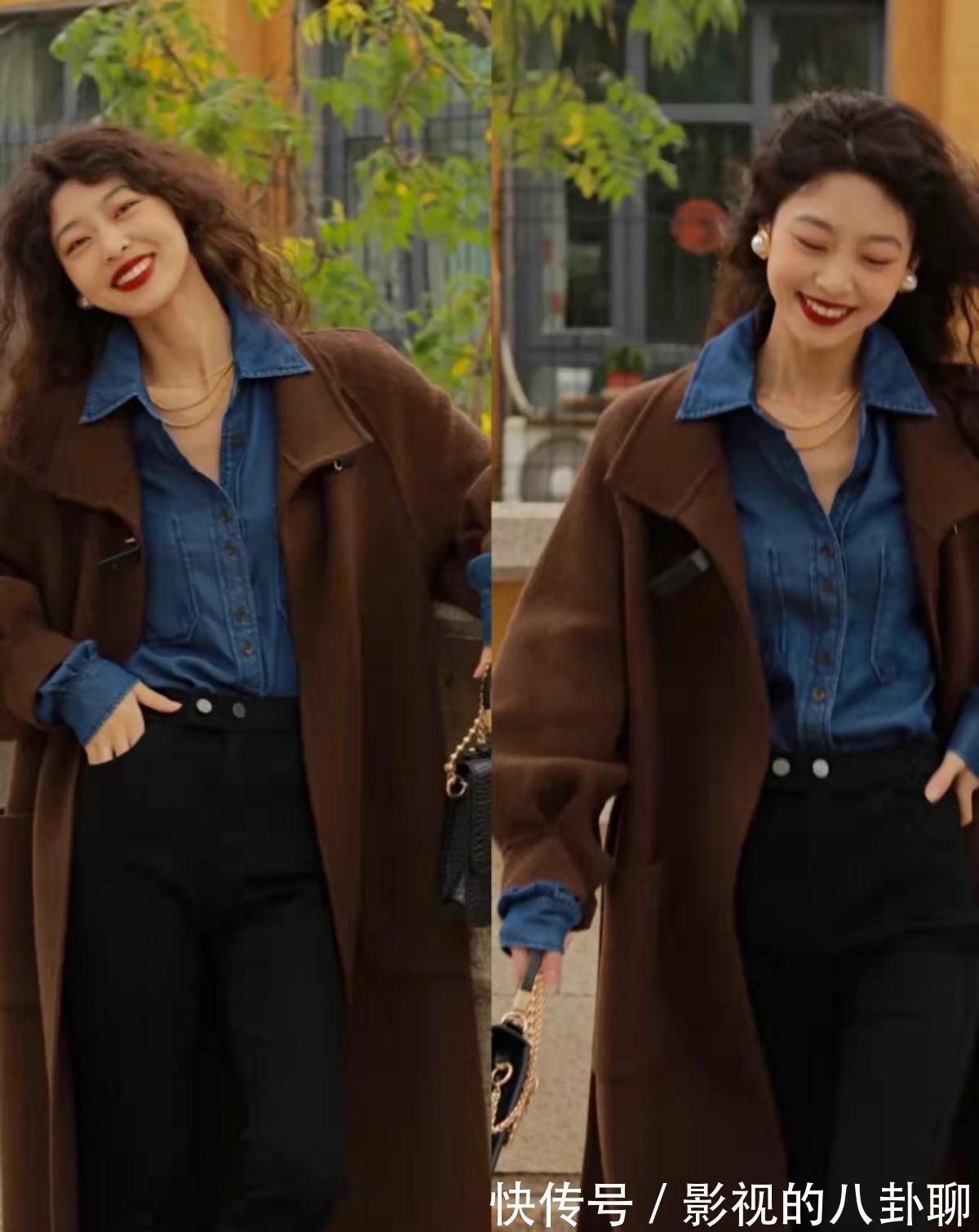 花色 想要穿得“高级耐看”,秋冬穿大衣注意这几点,越看越好看