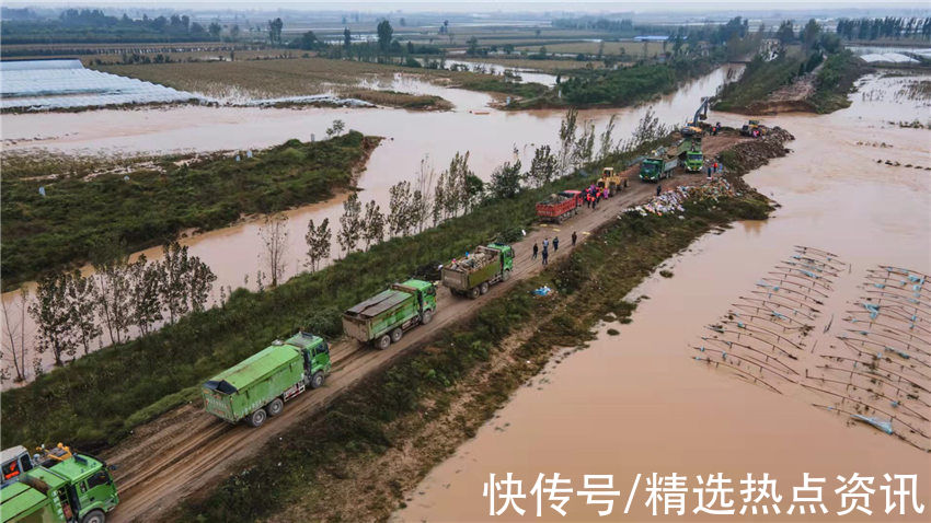 洛河|陕西大荔抢险救灾后续：加紧封堵排涝 保障安置群众生活学生复课