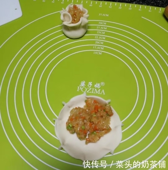 早餐时间,西芹糯米烧麦,不一样的吃法