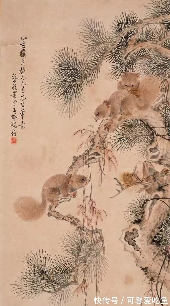 蔡震渊!一位不大“出名”的现代国画家|蔡震渊花鸟画