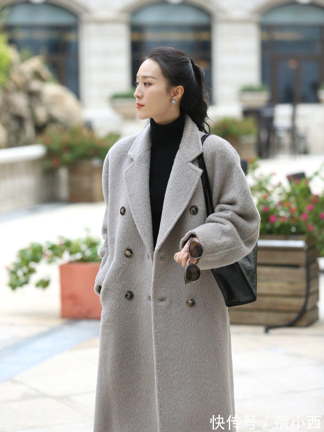 视觉效果|入冬后“大衣”别瞎买乱搭,建议配这三种, 不仅显身段还很优雅