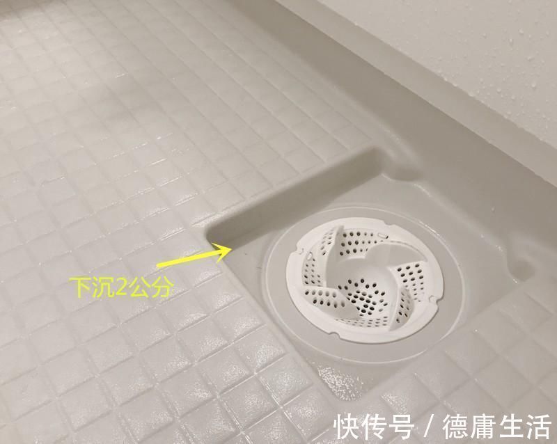 浴室|卫生间地漏下沉2公分这样把地漏藏起来更好用，以后我也这么装
