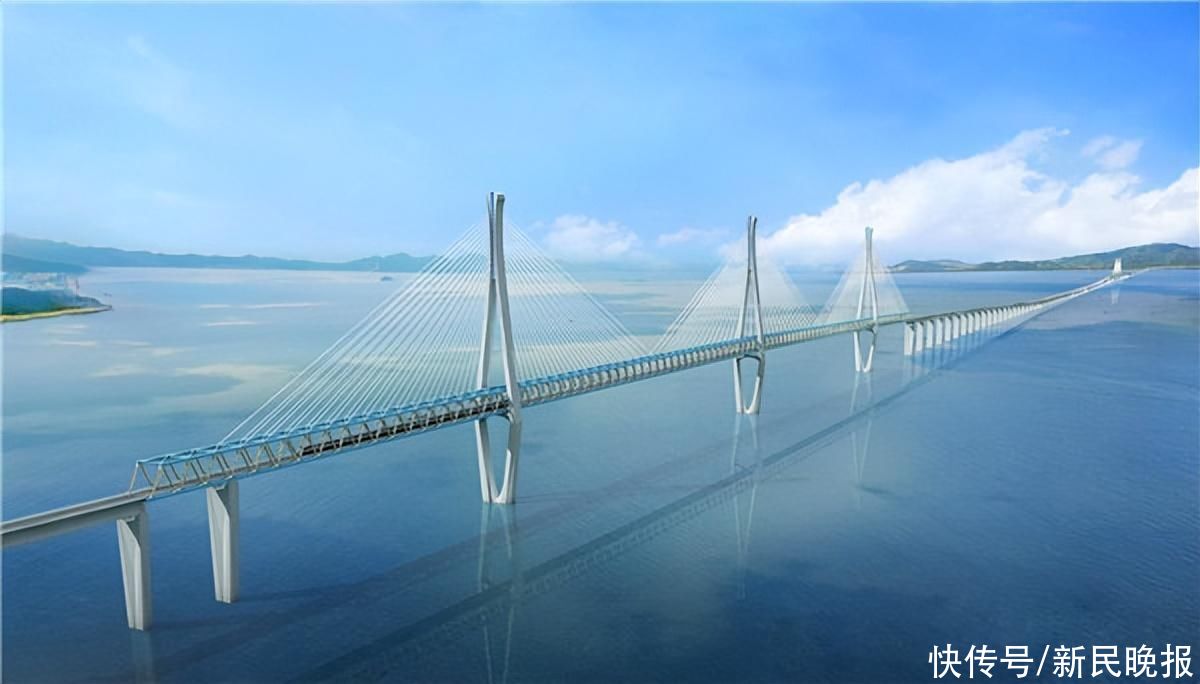 杭州湾跨海铁路图片