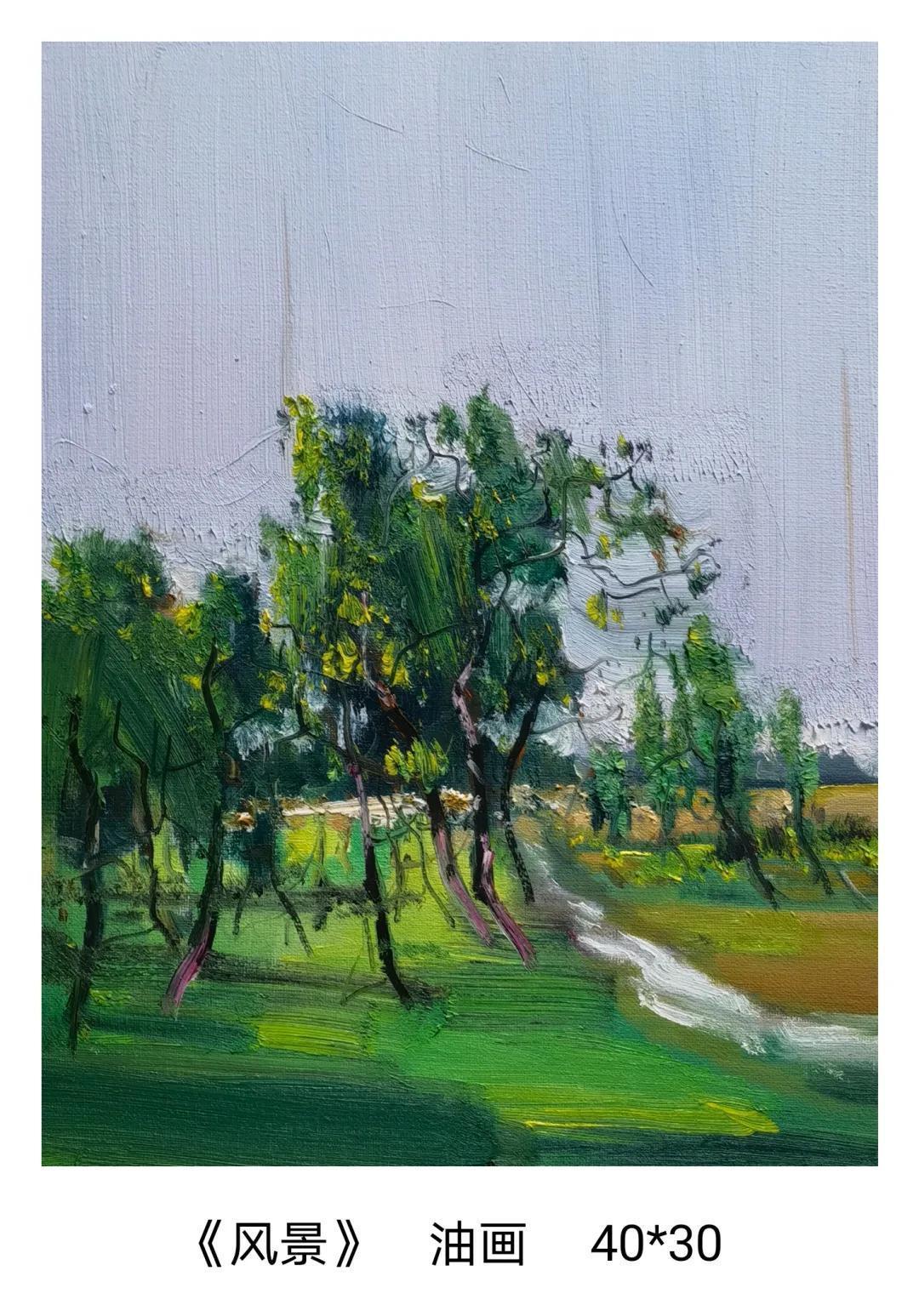 会员!来自油彩的表白——强丽亚油画作品欣赏